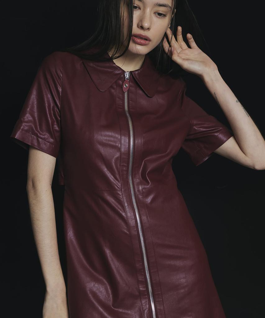 Uboa Burgundy Signature Detail Dress
