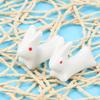 Home Decoration Spoon Porcelain Fork Table Ware Ceramic Rabbit 2Pcs Rack Chopsticks Chopsticks