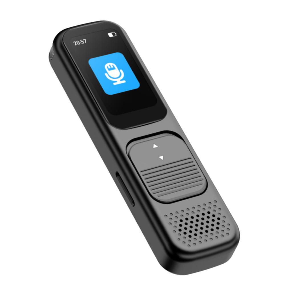Цифровой диктофон 3072 кбит/с 80 часов записи Шумоподавление USB C Голосовая активация Диктофон для лекций, встреч, интервью