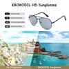 Aviator Sunglasses for Men Women Retro Men's Sunglasses Mirror Lens for Driveing Traveling Fishing Outdoors UV400 Protection
