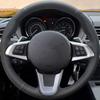 Оплетка рулевого колеса автомобиля на заказ, Нескользящая 100% подходит для BMW Z4 E89 2009 2010-2016, автомобильные аксессуары для интерьера рулевого управления