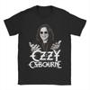 Ozzy Osbourne T-Shirt Men Vintage 100% Cotton Tees Round Neck Short Sleeve T Shirt New Arrival Tops