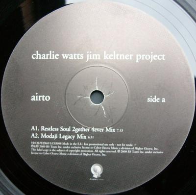 12-дюймовая пластинка ПРОЕКТ ЧАРЛИ УОТТСА/ДЖИМА КЕЛТНЕРА - Airto VHOLPDJ69 CyberOctave 2000 Европа Танцевальная и Электронная Б/У