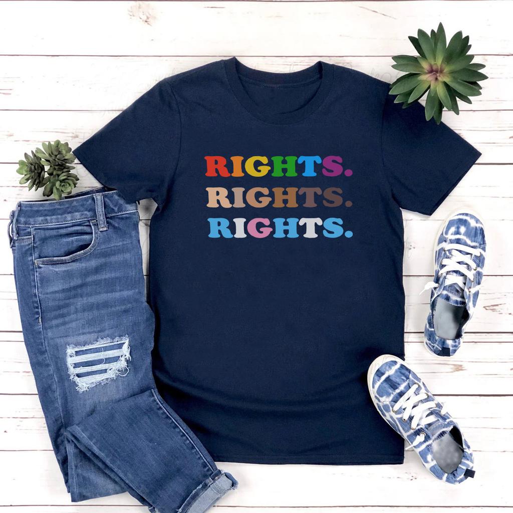 Pride Rights BLM Rights LGBT Rights T Shirt LGBT Shirt Gay Pride LGBTQ Tshirt Lesbian T-Shirt Gay T Shirts Tees Tops
