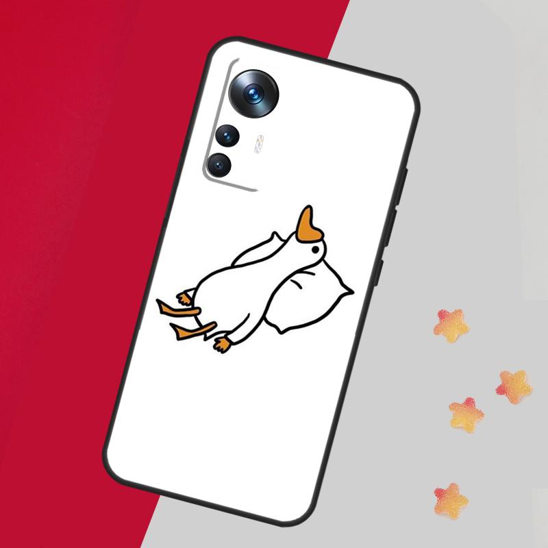 Мультяшный чехол-пенал Утка для Xiaomi 14 13 11T 12T 13T Pro 12 Lite 12X POCO X3 X5 Pro X4 F4 M5 M5s F3 F5