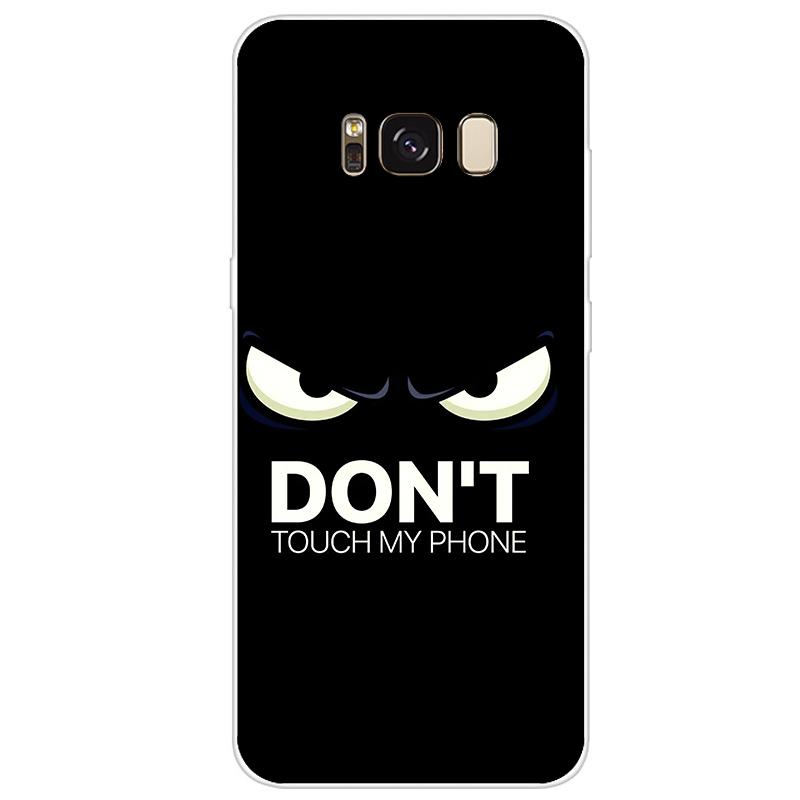 Чехол для Samsung Galaxy S8 Plus, силиконовый чехол, милый мягкий чехол из ТПУ для Samsung Galaxy S8 S 8 Plus, чехол-бампер для телефона S8Plus Coque