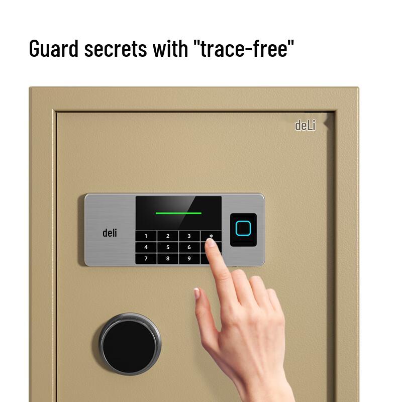 Deli Fingerprint Password Home Office Safe