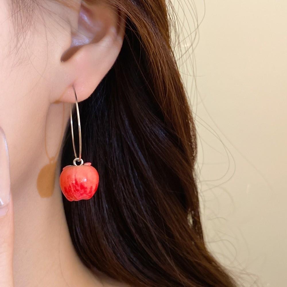 Ear Jewelry Simulation Fruit Earrings Exaggerated Fruit Earrings Fashion Dangle Earrings Holiday