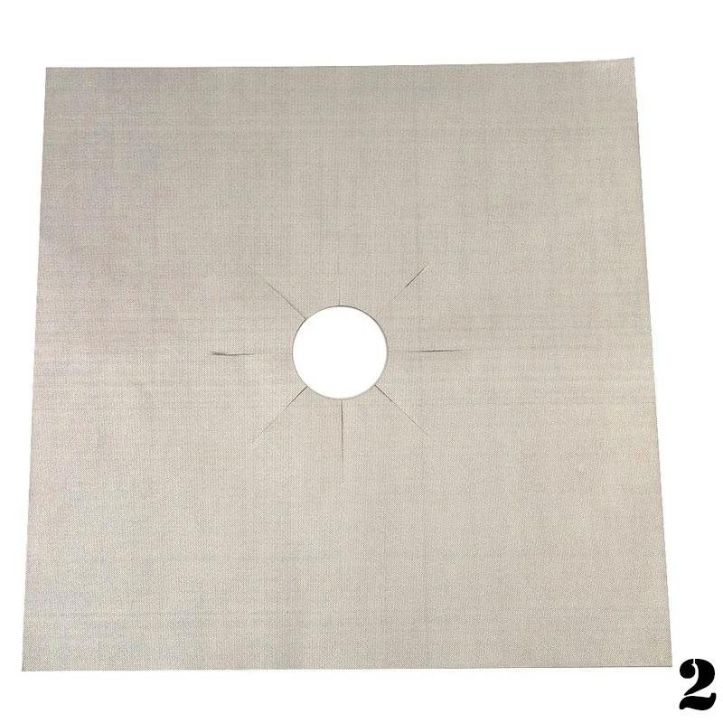 Non-Stick Gas Range Protectors Stove Burner Cover Protection Pad Kichen Accessories