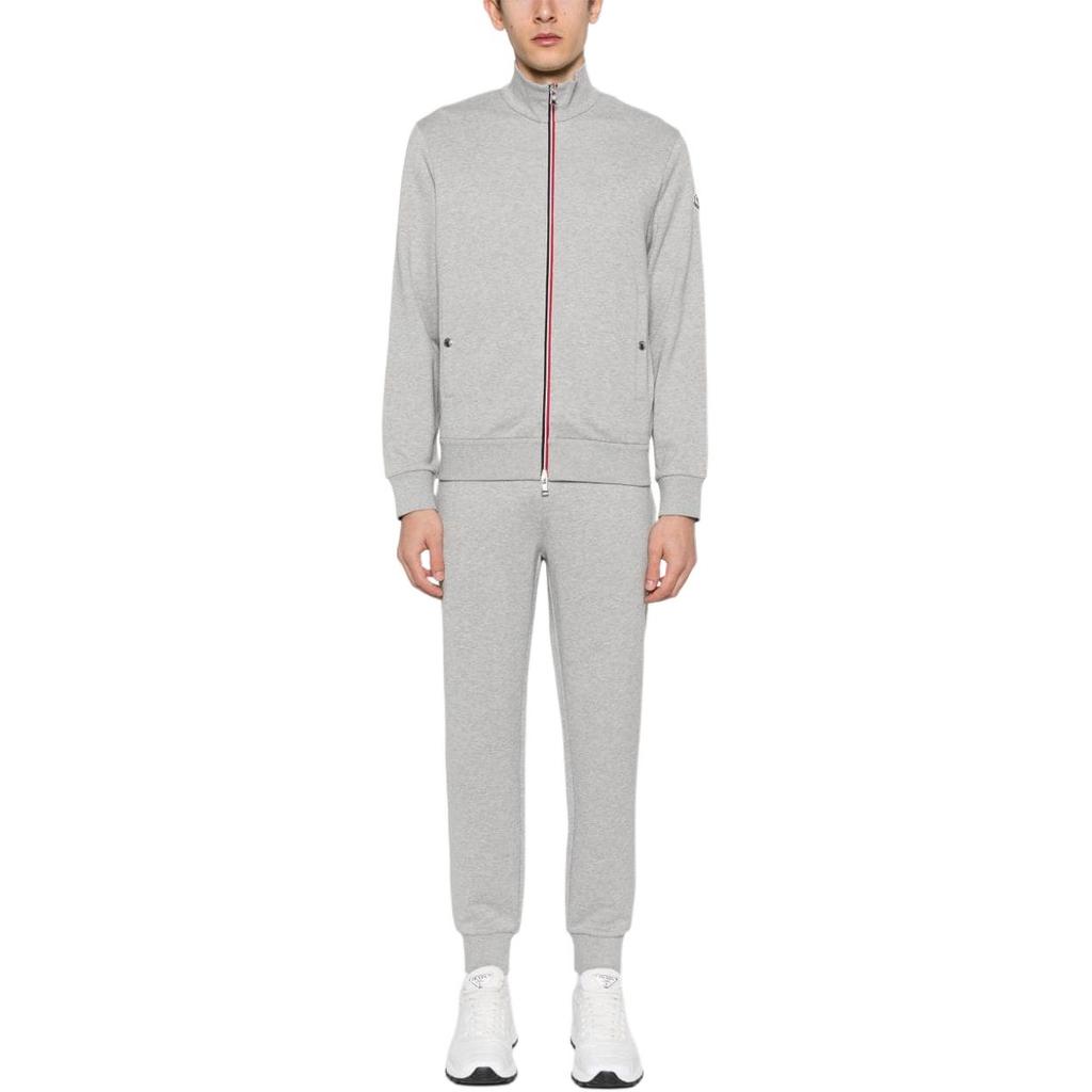 Moncler Mélange-effect Cotton Track Pants J10918H00012809KR986