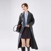 Qiusbiyiren Women's Elegant Double-Sided Wool Coat