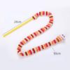 Creative Rainbow Snake Kitten Toys Interactive Toy Pet Interactive Toy Funny Cat Stick Good Quality Fast Shipping Pet Accessory