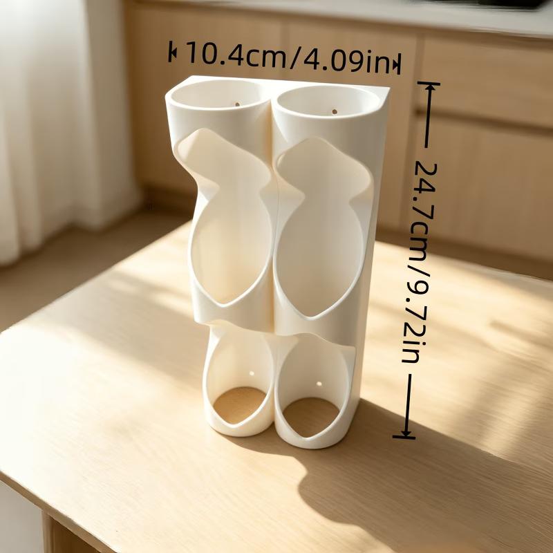 Пластиковый Настенный Держатель для Пищевой Пленки 3D Печатный Органайзер для Фольги Экономия Места Кухонный
