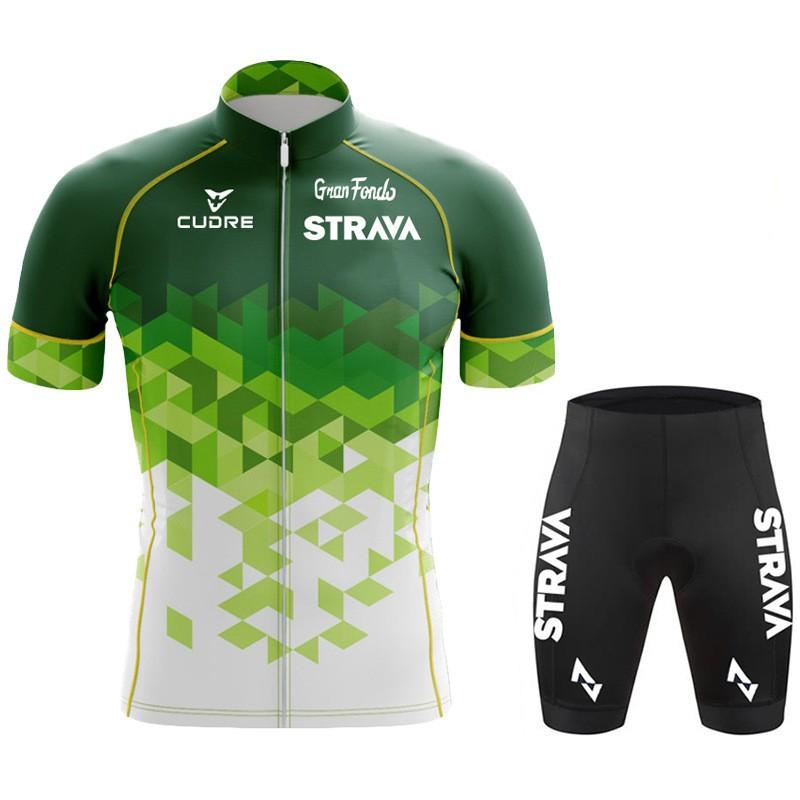 Men Women Cycling Jersey Set Short Sleeve Breathable Quick Dry Performance Bike Wear Road Racing