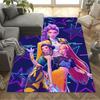 Neon Stars Dance Party Carpet Perfect for Game Room Dormitory Kitchen Outdoor Antislip Carpet Anime Office Decor Spiritual Gift
