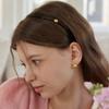 Тонкая леопардовая повязка на голову