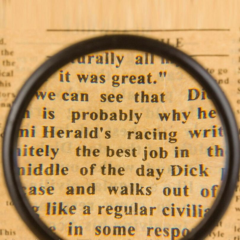 Карманная складная лупа 10X для изучения растений/животных/коллекционирования монет/ремонта с защитным чехлом