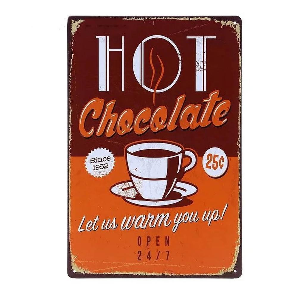 Plaque Metal Signs Drink Coffee Wall Decoration Vintage Art Posters Iron Painting for Man Cave Home Cafe Garden Club Bar