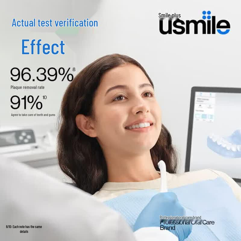Usmle P10 Электрическая зубная щетка вилка CN (адаптер в комплекте)