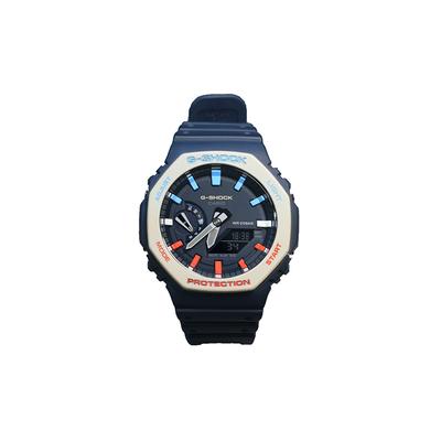 Кастомизированные часы модифицированная серия ручная роспись серия GA-2100-1A1 модифицированные-темно-синий красный GA-2100-1A1(Watch3-GaiZhuang-HaiJunLanHongLanKeDu)
