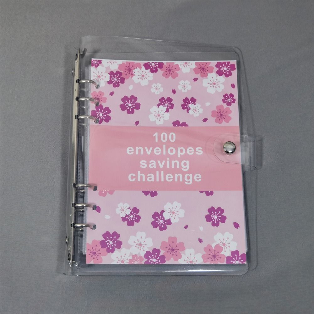 100 Envelope 100 Envelope Savings Challenge A5 Budget Binders Set Couple Money Savings