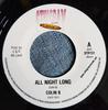 7inch Record COLIN B - All Night Long STR151 Stingray Record Reggae, Ska & Dub Used