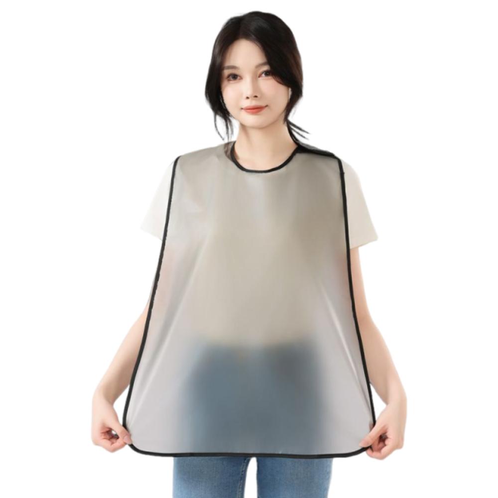Stain-proof Kitchen Cooking Apron Waterproof Catering Work Clothes Casual Elderly Bib BBQ
