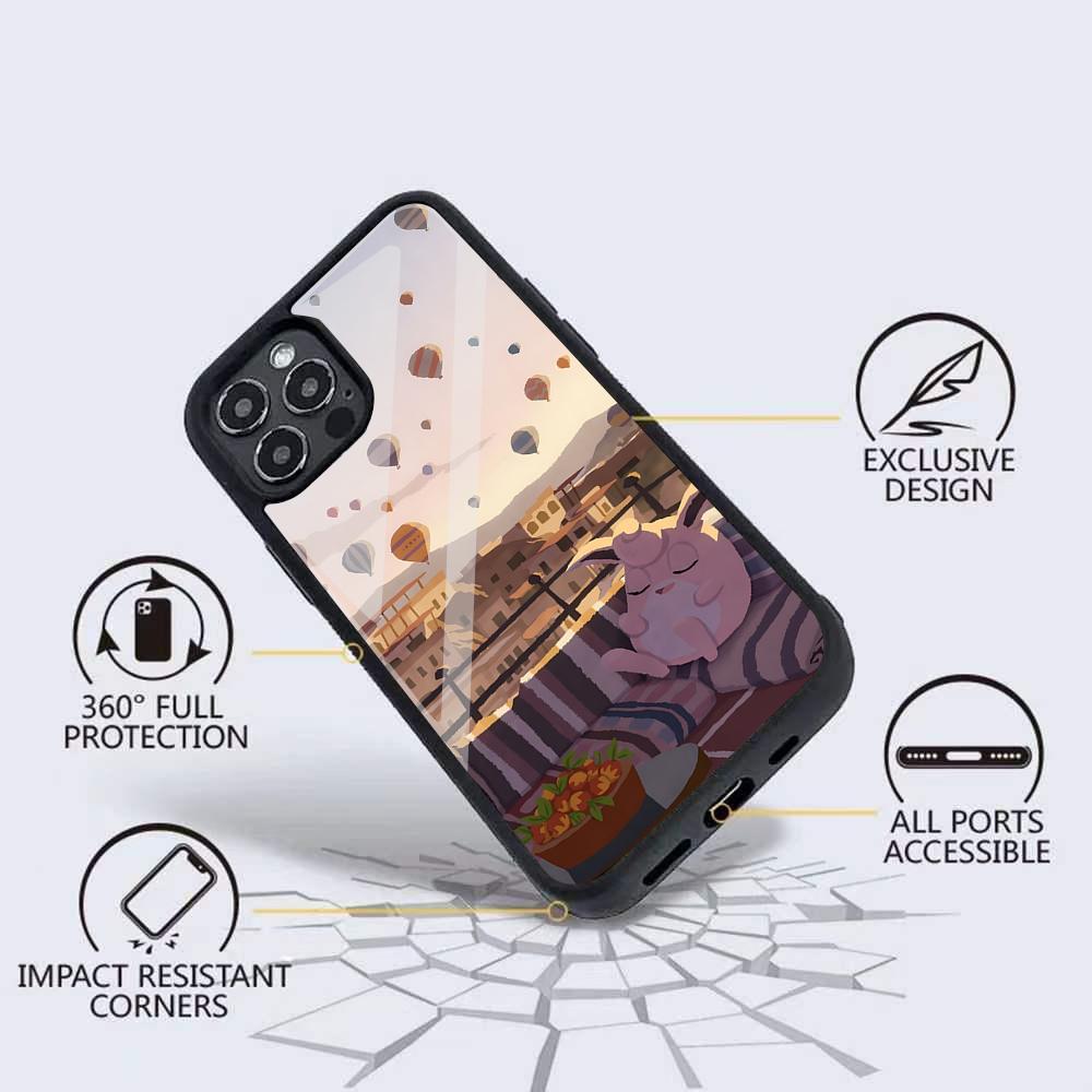 G-Jigglypuff Phone Case For IPhone 16 15 14 13 Pro Max 11 12 Mini Alex Mirror For Magsafe Wireless Charging Cover