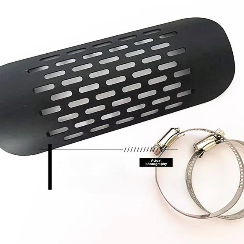 Motorcycle Exhaust Pipe Heat Shield Cover Muffler Protector Guard Suitable for Harley Davidson 400 Exhaust Pipe Accessories