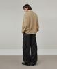 GLW Oversized Heathered Collar Knit Beige