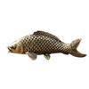 Copper Koi Ornament Carp Figurine Statue Desktop Adornment Table Vintage Decor Craft Retro Home Model Tabletop
