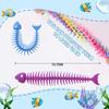 Fish Bone Silicone Fish Bone Silicone Fish Bone Squeeze Ghost Fish Bone Fidget Toys  Office Workers