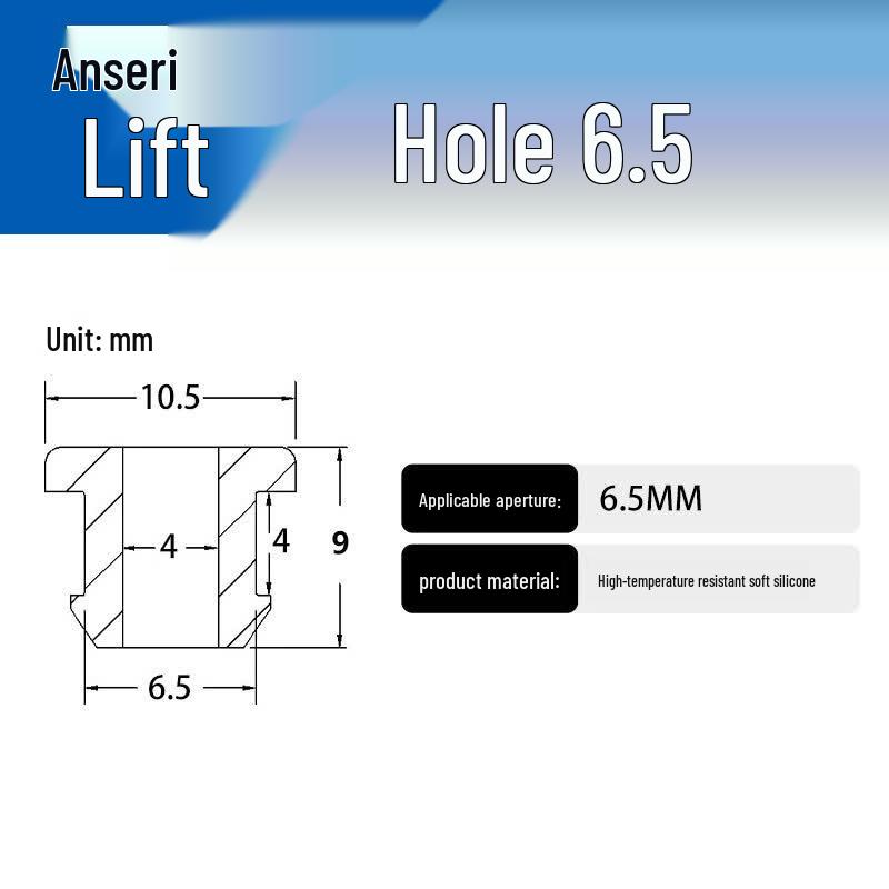 Ansairui Silicone Cable Grommet