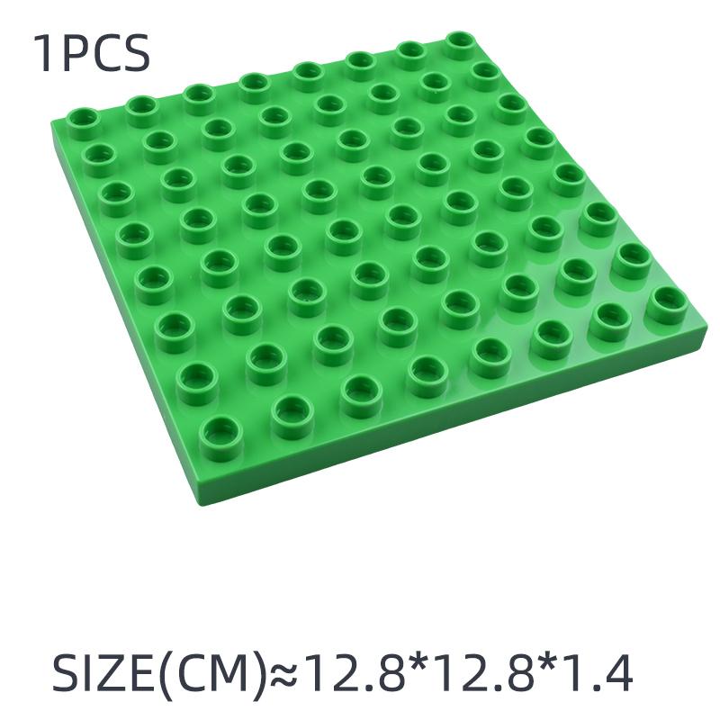 Большие Строительные Блоки Дом Аксессуары Части Крыша Окно Стена Строительство Собирать Кирпичи Образовательные Игрушки Для Детей Подарок