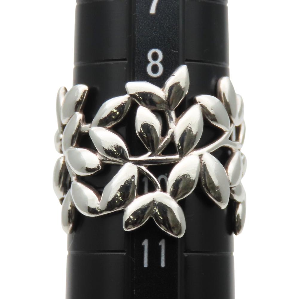 Used TIFFANY&Co. Ring Olive leaf EU#49 Silver925 4.9g Silver Paloma Picasso