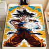 Фланелевое одеяло с принтом персонажей Dragon Ball, Высококачественное, Удобное для всех сезонов, Декор для дома, Тепло и уют, Идеально для рождественских подарков