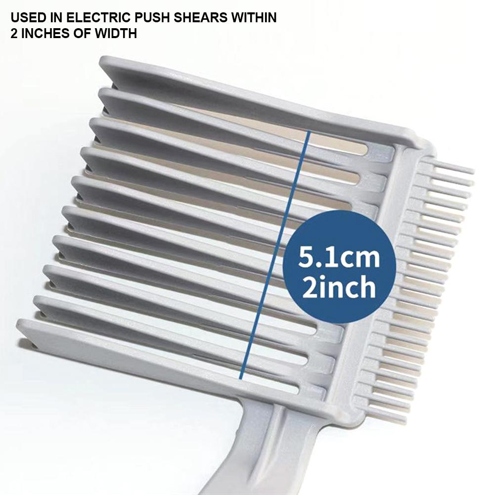 Heat-resistant Durable Barber Comb Level Gauge Shovel Comb Precise Positioning Comb Fast Trimming Household Salon Comb for Men