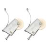 2Set Cabinet Sliding Door Window Roller Pulley Stainless Steel Sliding Door Window Roller Pulley