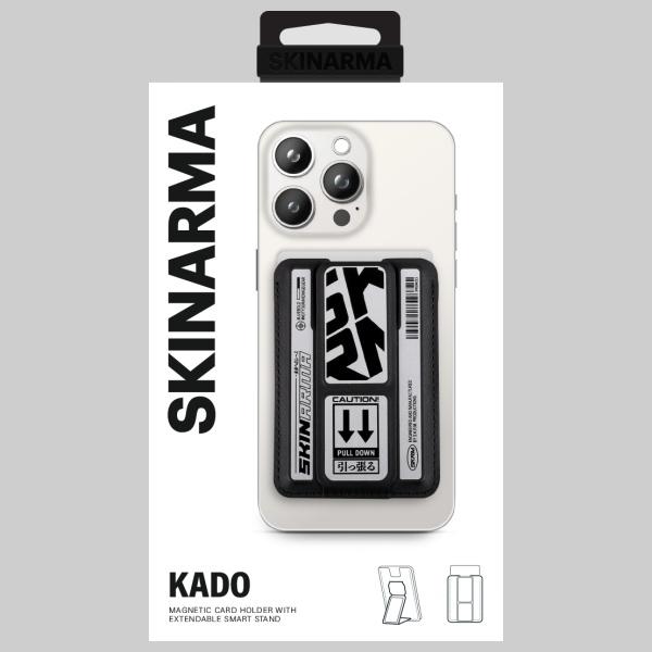 Etui do iPhone Skinarma MagSafe Uchwyt Srebrny