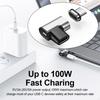 Адаптер Аксессуары Прочный Быстрая Зарядка USB3.1 4K Видеопередача Широкая Совместимость Малый Размер