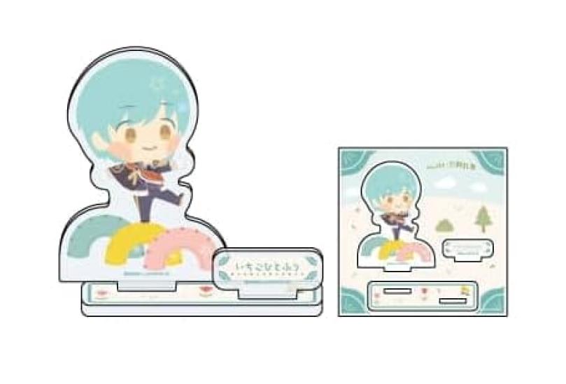 Touken Ranbu Naughty Scratch Card 2nd Edition C Prize Acrylic Stand Plate Strawberry Sprinkle Naughty! ~Everyone's Time~