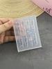 DIY Декор для Ногтей - 3D Силиконовая Форма с Полупрозрачным Трафаретом для Вырезания, Дизайн с Ленточкой, Бантом и Балетными Туфельками