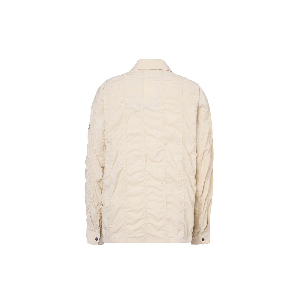 Nike Спортивная одежда Tech Pack Текстурированная тканая рубашка с длинным рукавом Мужские топы Sand-Dune White FB7364-126