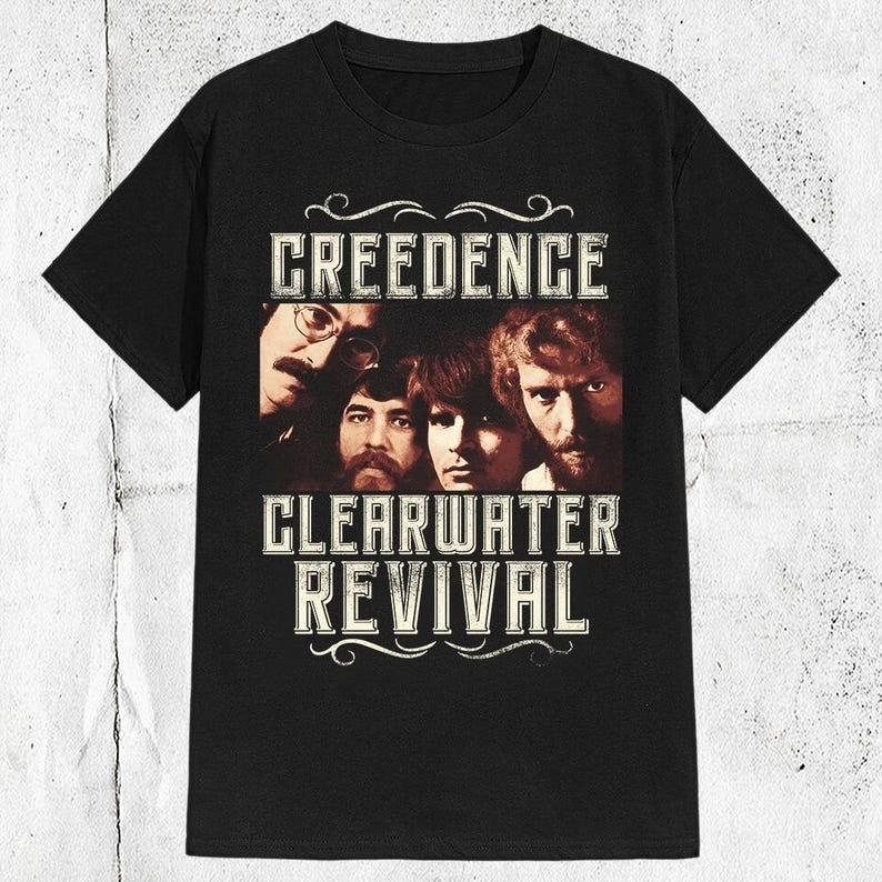 70s Creedence Clearwater Revival Unisex T‑Shirt