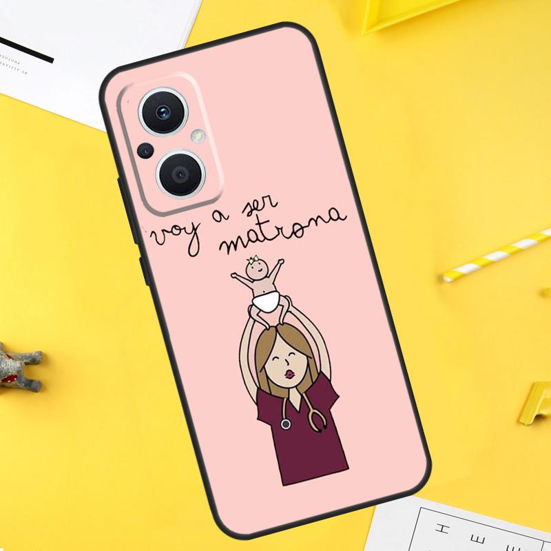 Чехол для OPPO Reno 7 8 Lite 8T 14F 13F 11F 12F 10 11 12 13 14 Pro OPPO Find X5 X6 X8 X9 Pro с рисунком "Врач Медсестра Медицина