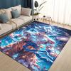3D Dragon Anime Carpet Rug for Living Room Bedroom Home Sofa Decoration,kids PlayNon-slip Floor Mat Gift