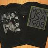Винтажная футболка Depeche Mode Tour 1988 Новая Gildan РЕПРИНТ Двусторонняя Подарок для фанатов Высококачественная Роскошная Подходит как для мужчин, так и для женщин Топ Y2k