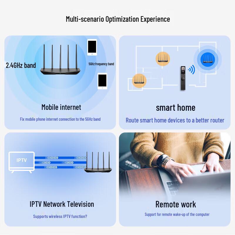 TP-Link BE5100 WiFi 7 Dual-Band Wireless Router (CN version)