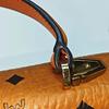 [Pre-Owned] Patricia Visetos Monogram Leather Accordion Tote Crossbody Shoulder Bag - Good #ABKHRG