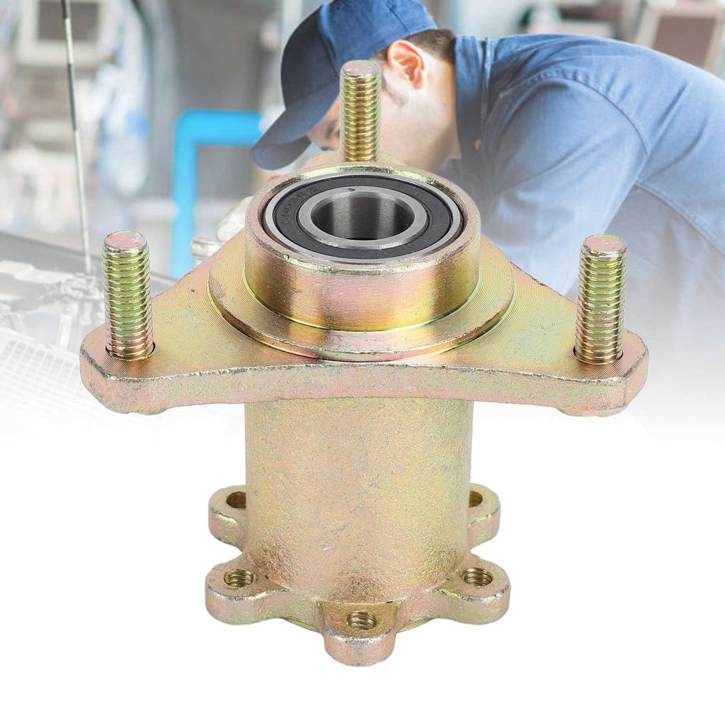 17mm Front Disc Brake Wheel Rim Hub 3 Stud Front Disc Steel Alloy Wheel Rim Hub for 110cc 125cc Quad Dirt Bike ATV